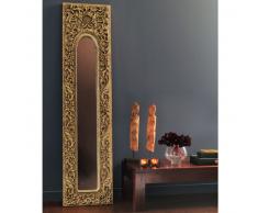 Miroir trumeau en résine doré H 178 cm HOA