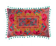 Coussin en coton multicolore 30 x 50 cm COPIACO