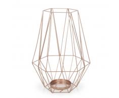 Lanterne en métal cuivré H 27 cm MALMO COPPER