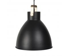 Suspension en m&eacute;tal noir et dor&eacute;
