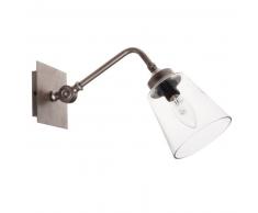 Applique Isaac Mer indus H 23 cm en métal