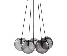 Suspension 5 boules en verre