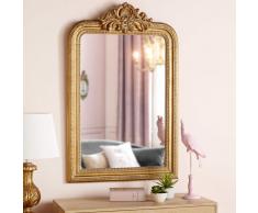 Miroir &agrave; moulures dor&eacute;es 77x120cm ALTESSE