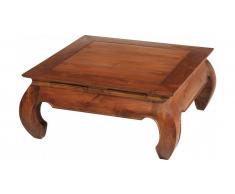 Table basse carrée teck opium L80