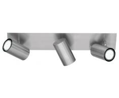 TRIO, Spot, Marley 3xGU10, max.35,0 W Corps: metal, Nickel mat L:48,0cm, L:9,0cm, H:15,0cm IP20