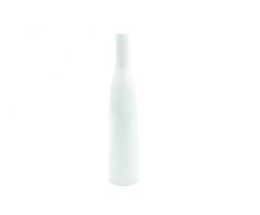 Canvas Home Morandi Grand vase en forme de bouteille Blanc