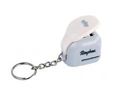 Rayher Perforatrice mini Chauve-souris, ø0,95cm, assortie, (3/8) av. porte-clés