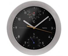 Hama CWA300 / 00092639 Horloge murale Cadran noir