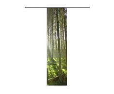Home Fashion 87332-768 Göteborg Rideaux Coulissant Vert 245 x 60 cm