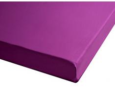 San Carlos CombicolorÂ - Drap Housse pour lit 190x135x1 cm Morado Oscuro