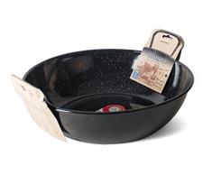 Garcima - 5020013Â âÂ Double friteuse - avec poignÃ©es, Vitres - 38Â cm