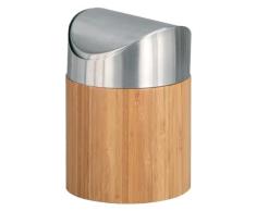 Zeller 25281 Poubelle Ã Table Bambou Ã¸ 12 x 17