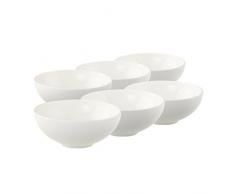 Villeroy & Boch Royal 13Â cm (10â4412â3810), Porcelaine de QualitÃ©, pour 6Â personnes, 6Â x Bol Ã Dessert, blanc, 13Â cm, 6Â unitÃ©s de
