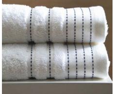 Blanc des Vosges Sir Drap de Bain Coton Blanc 150 x 100 cm