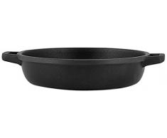 Home Granchef Sauteuse, RevÃªtement AntiadhÃ©rent, Ronde, Aluminium MoulÃ© sous Pression, Noir, 20 cm