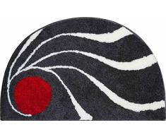 Grund Colani 18 Tapis de Bain, Polyacrylique Ultrasoft, Anthracite, 50x80 cm