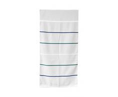 Santens SC00235300 Grana Serviette de Bain Coton Blanc 68 x 140 cm