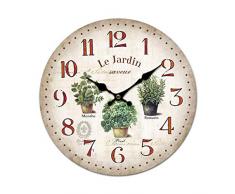 Home Decoration Horloge, Multicolore, Unique