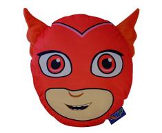 PJ Masques Owlette Pyjama Coque Coussin, Rouge