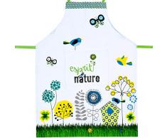 Fox Trot Tablier Esprit Nature, Coton, 91x72x0,5 cm