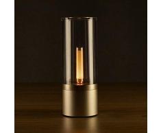 Xiaomi YLFW01YL lampe de table dambiance, Plastique, 6.5 W, Or