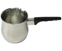 Ilsa Turca Omnia Cafetière, avec Fond Induction, Acier INOX, Argent, pour 6 Tasses