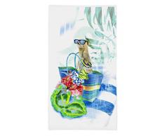 Fleuresse 3391 Colours Drap de Plage 100 x 200 cm Bleu