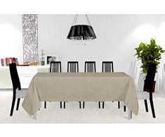 Soleil docre Galaxy Nappe, Polyester, Ecru, 150 x 300 cm