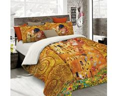 Parure de lit 2 personnes 250x200x1 cm Multicolore (Sd04)