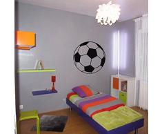 TATOUTEX Stickers Ballon de Foot - Turquoise, L 110cm x H 110cm