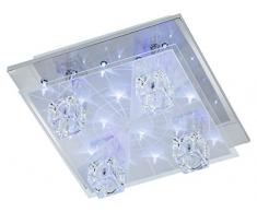 Wofi 949905010000 Colina Suspension G4 20 W Chrome 30 x 30 x 14,5 cm