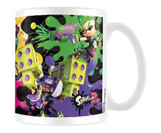 Splatoon 2 MG24772 (Splat Attack) Mug, CÃ©ramique, Multicolore, 11oz/315ml