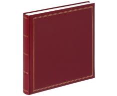 Walther, Monza, Album De Photo, ME-260-R, 34x33 cm, 60 Pages Blanches, Rouge
