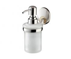 Bisk Passion Distributeur de Savon Zinc chromÃ© 8 x 12 x 15Â cm