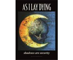 as I Lay Dying Poster Shadows are Security Officiellement Textile Flag 75Â cm x 110Â cm