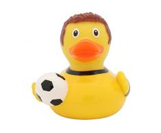 LiLaLu Jouet de Bain en Caoutchouc pour Ballon de Football Jaune 8 x 8 x 30,5 cm