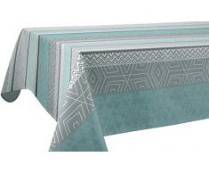 Nappe Anti-Taches Leon Bleu - Taille : Rectangle 150x240 cm