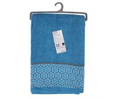 douceur dintÃ©rieur drap de bain 90 x 150 cm eponge adelie bleu