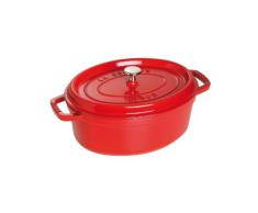 Staub 1102906 Cocotte Ovale Cerise 29 cm