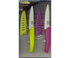 Pradel Jean Dubost 1/10531 Set de 2 Couteaux Office Lame CÃ©ramique Blanc Couleurs