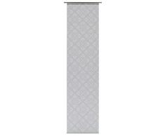 GARDINIA Panneau Japonais (1 Piece), Coulissant, Opaque, Tissu avec empreinte digitale, Vintage Floral, 60 x 245 cm (WxH)