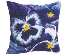Collection DArt 5099 Hiver Kit de Coussin Gros Trous Coton Multicolore 50 x 45 x 0,1 cm