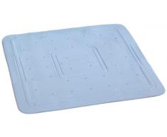 Wenko 3210403100 Tapis de Douche Bleu Dimensions 55 x 55 cm