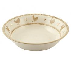 H&H Pengo 9930245Â Petit Poule Saladier, 23Â cm, CÃ©ramique, Beige/Multicolore