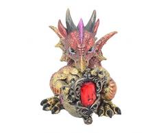 Nemesis Now Figurine en Forme de Libellule Rouge 16 cm Taille 16,5 cm