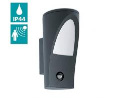 Eglo Propenda Applique murale en fonte daluminium, Aluminium coulé Plastique, Anthracite, Taille unique