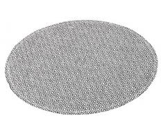 charme & douceur set de table (0)38cm fibre papier metrix noir