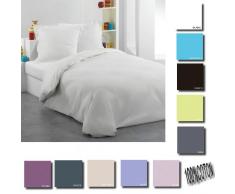 Today 201417 Housse de Couette Coton, Réglisse, 240 x 220 cm