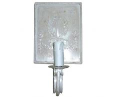 Better & Best 0226112 â Applique murale de salle de bain, avec frise décorée avec guirlande, blanc