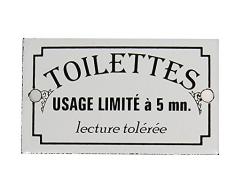 Au Bain de Marie Plaque de Porte Grand Format